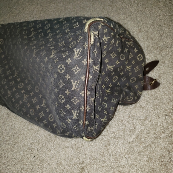 Louis Vuitton Ebene Monogram Mini Lin Speedy 30 - Picture 9 of 9